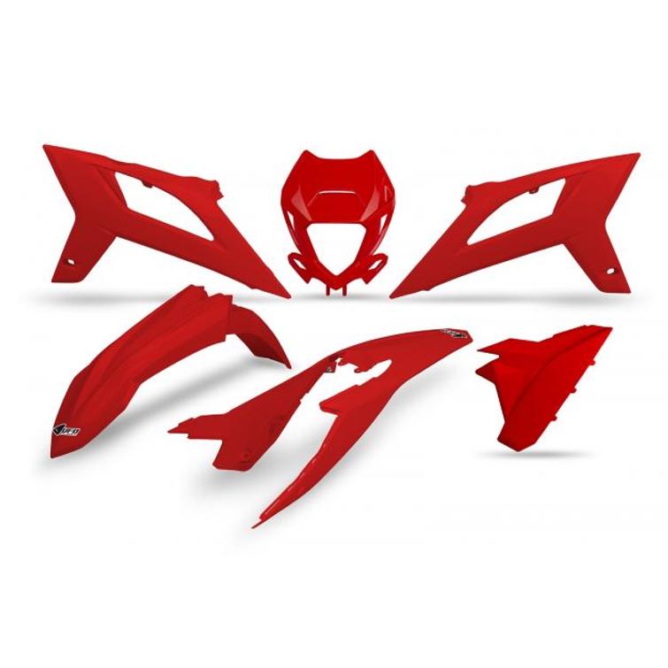 UFO MUOVISARJA 5-OSAINEN PUNAINEN 063 BETA 125-480 20-22