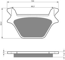 GOLDFREN JARRUPALAT 056 CERAMIC CARBON AD