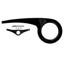 KETJUSUOJA HERRMANS YLEISMALLI, MUOVI, MUSTA