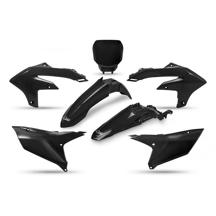 UFO MUOVISARJA 5-OSAINEN MUSTA 001 YZ450F 23-