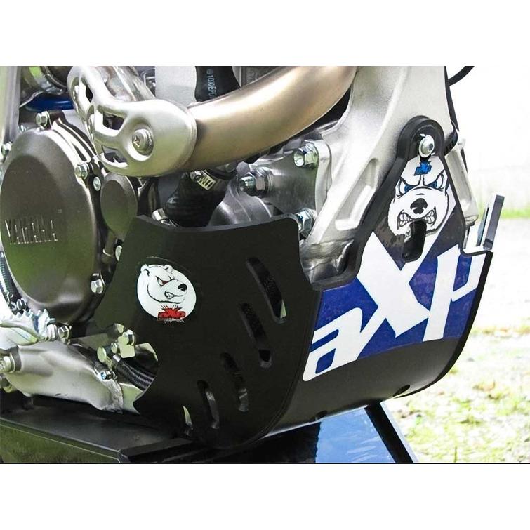 AXP SKID PLATE PHD 6MM BLACK/BLUE STICKER YAMAHA YZ250F 10-1