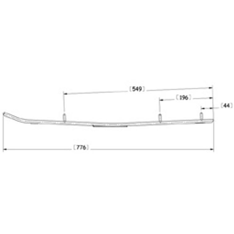 SNO-X RIPPER FOUR OHJAUSRAUTA PARI 4"" KOVAMETALLI