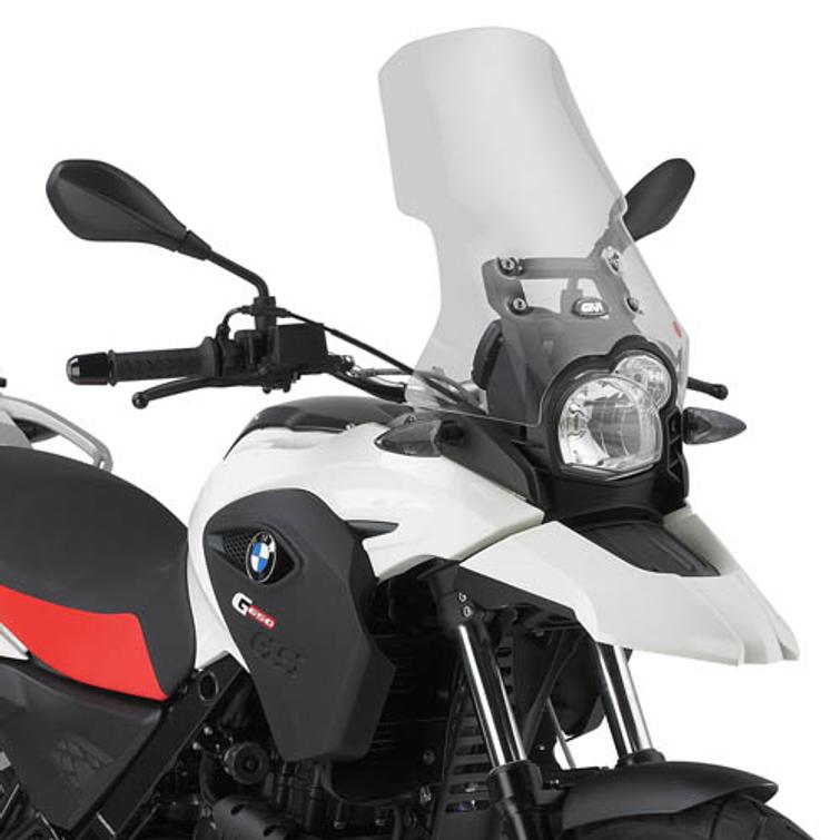 GIVI SPECIFIC SCREEN, TRANSPARENT 41 X 39 CM (HXW) G650GS (1