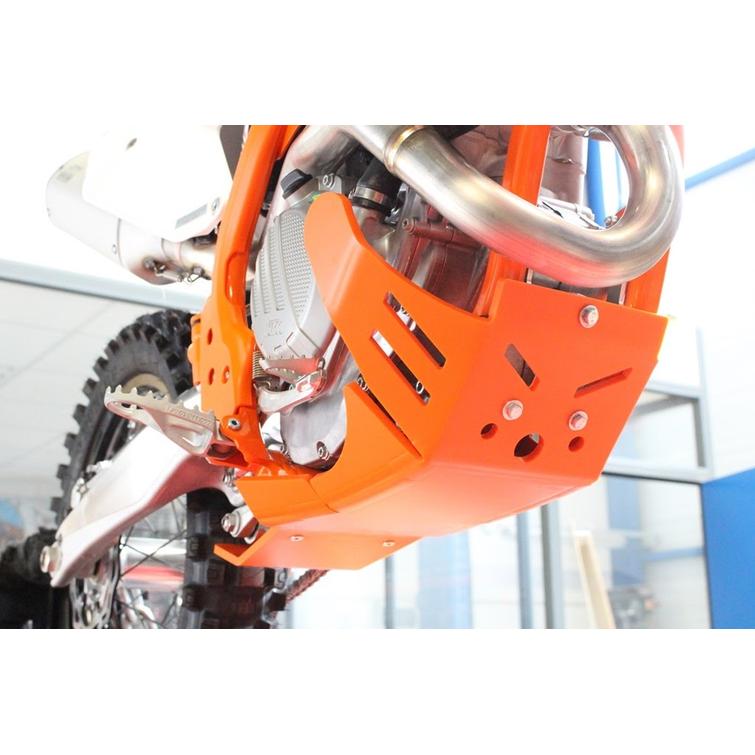 AXP XTREM HDPE SKID PLATE ORANGE KTM SXF250/SXF350/XCF250/XC