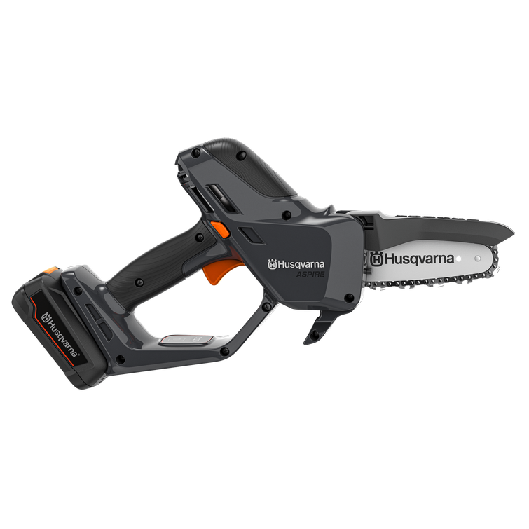 HUSQVARNA ASPIRET P5-P4A PUUTARHASAHA, SIS. AKUN JA LATURIN