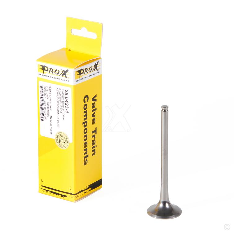 PROX TITANIUM EXHAUST VALVE KTM450SX'03-06+450/525/560SM-R '