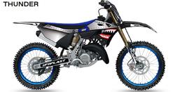 UFO GRAPHIC KIT YZ 125/250 2022- THUNDER BLACK