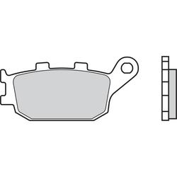 BREMBO JARRUPALAT TAAKSE SINTERED ROAD