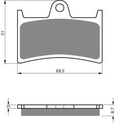 GOLDFREN JARRUPALAT 070 CERAMIC CARBON AD