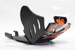 AXP XTREM HDPE SKID PLATE BLACK KTM EXCF250/EXCF350 17-