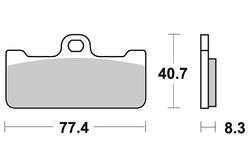 SBS JARRUPALAT RACING SINTERED