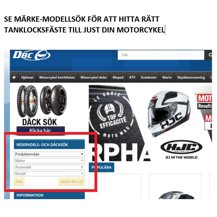 GIVI TANKLOCK KIINNIKE, TANKLOCKLAUKKUJEN KIINNITT&Auml;MISEEN Z9