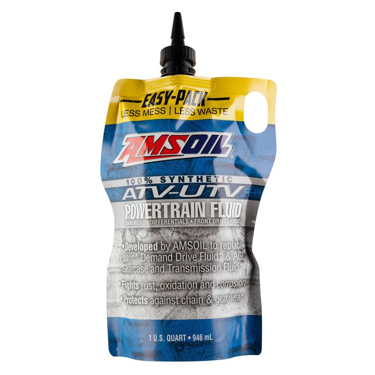 AMSOIL SYNTHETIC ATV/UTV POWERTRAIN FLUID 946ML