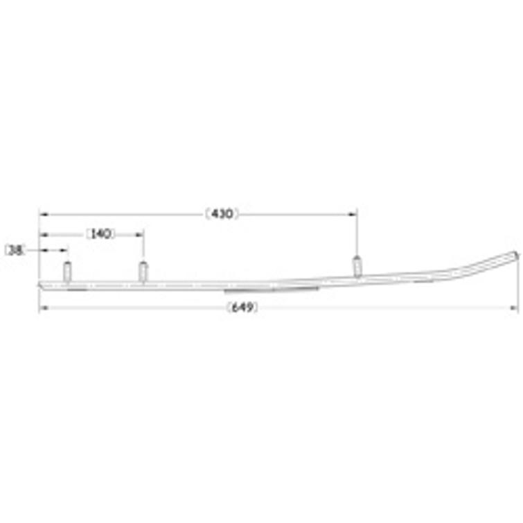 SNO-X DEFENDER OHJAUSRAUTA PARI