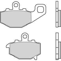 BREMBO JARRUPALAT TAAKSE SINTERED ROAD