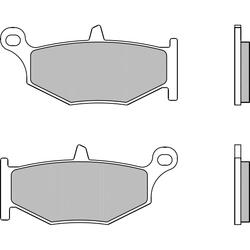 BREMBO JARRUPALAT TAAKSE SINTERED ROAD