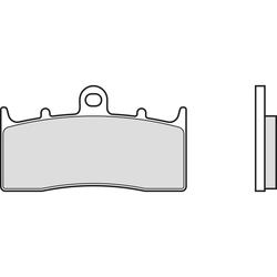 BREMBO JARRUPALAT ETEEN SINTERED ROAD
