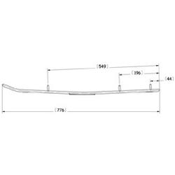 SNO-X RIPPER FOUR OHJAUSRAUTA PARI 4"" KOVAMETALLI