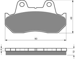 GOLDFREN JARRUPALAT 050 CERAMIC CARBON S3