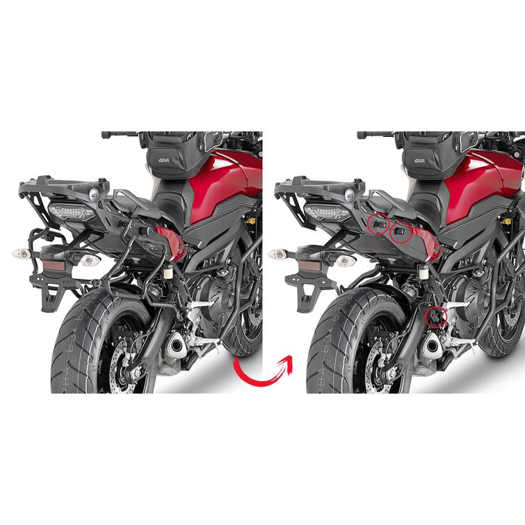 GIVI PUTKISIVUTELINEET RAPID RELEASE V35 MT-09 TRACER (15)
