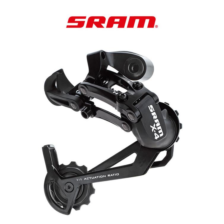 TAKAVAIHTAJA SRAM, X4 PITKŠ HŠKKI, MUSTA