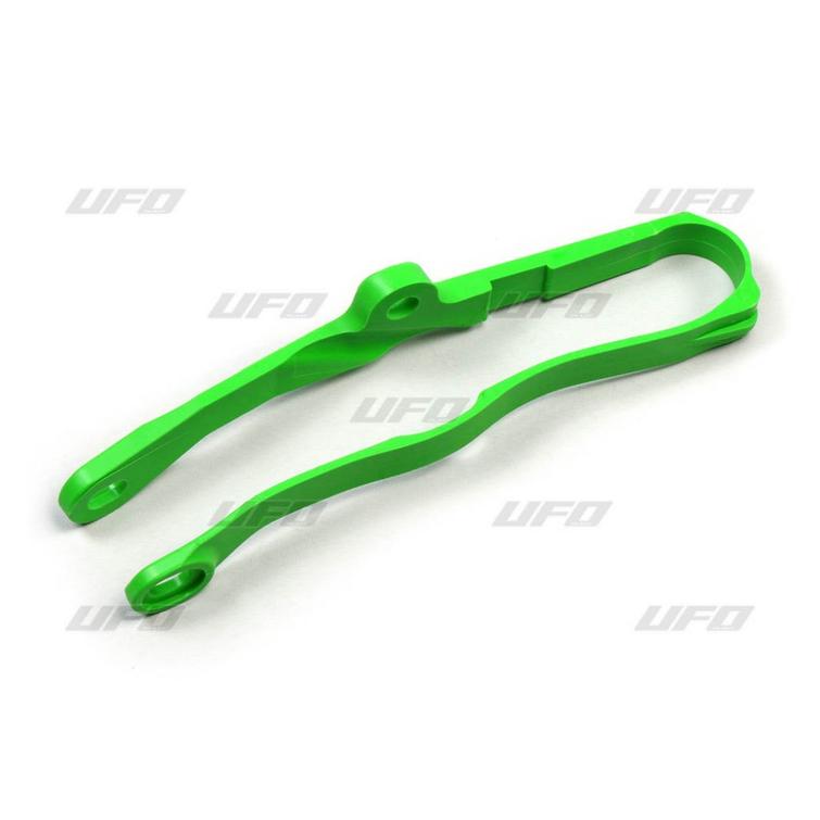 UFO SWINGARM CHAIN SLIDER KX250F 21- ,KX450F 19-  GREEN 026